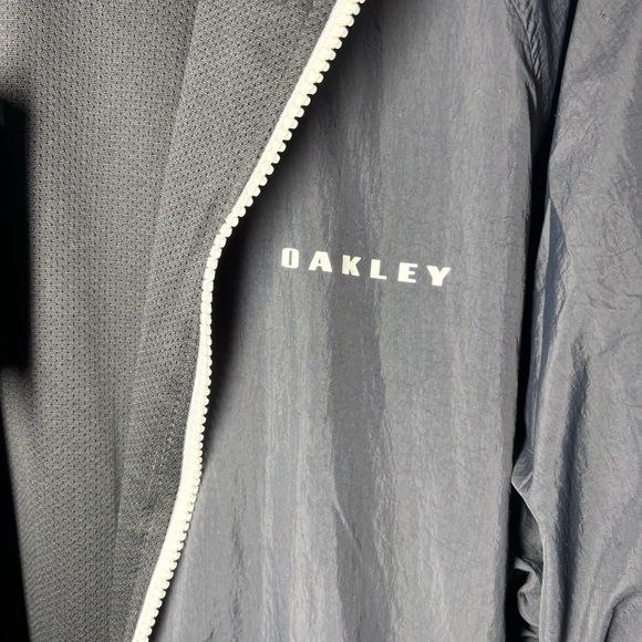 Oakley Jacket Mens XXL Legacy Ellipse Zip Up Performance Outerwear Swooshy NEW - Picture 4 of 6